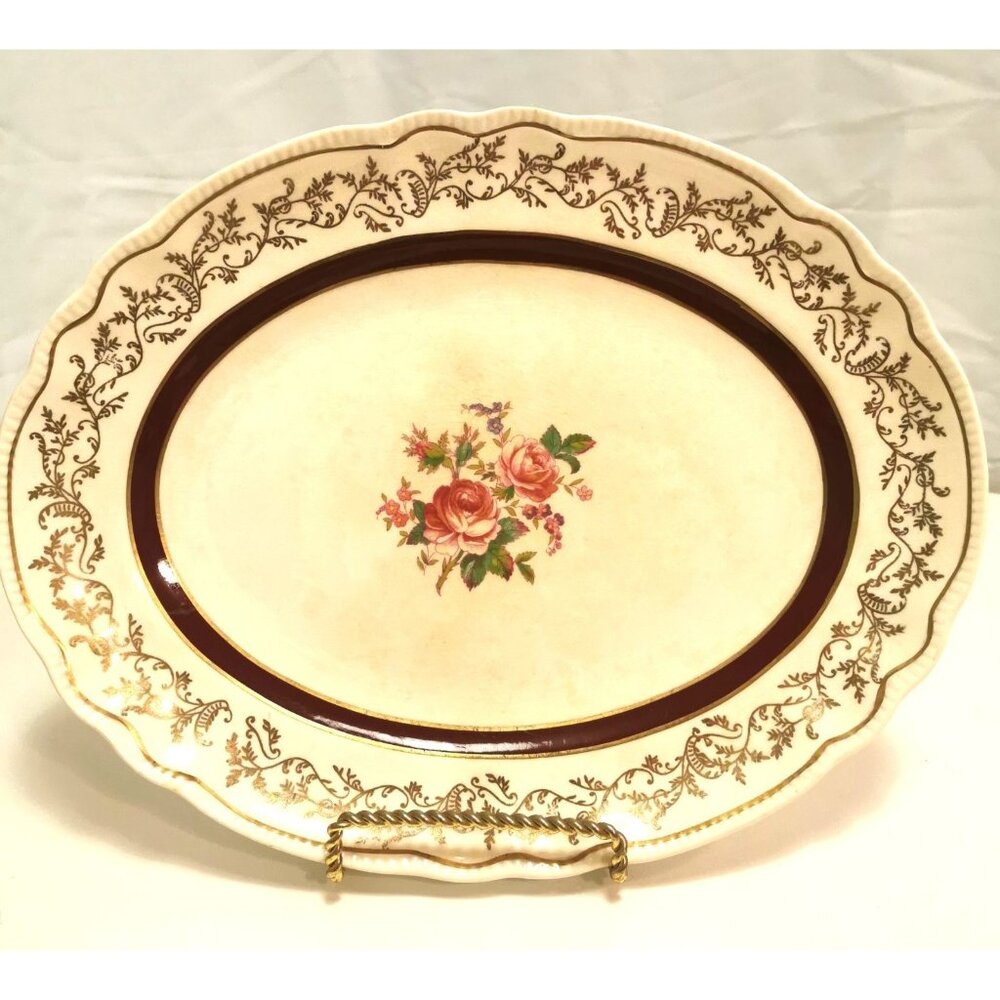 Sovereign Potters - Montcalm - Serving Platter Canada Vintage